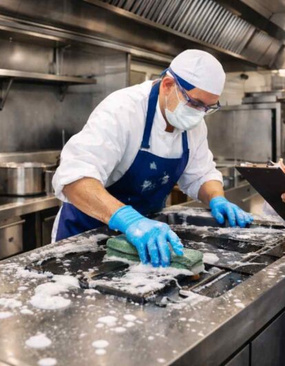 commercial kitchen cleaning in Kingwood