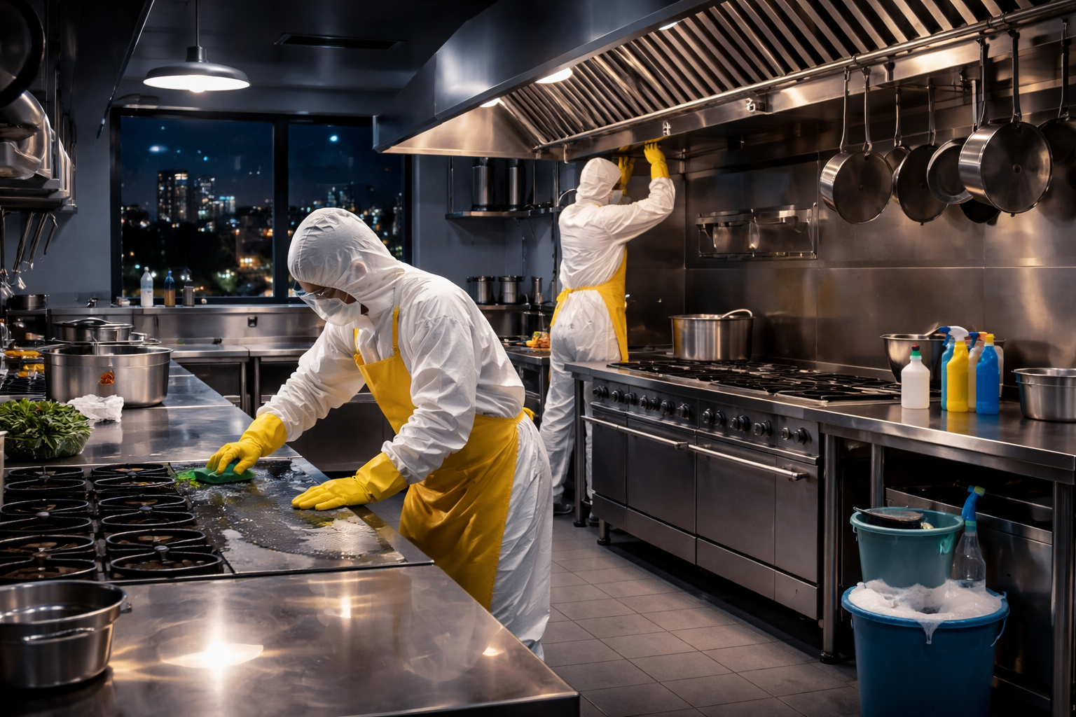 Restaurant Kitchen Deep Cleaning