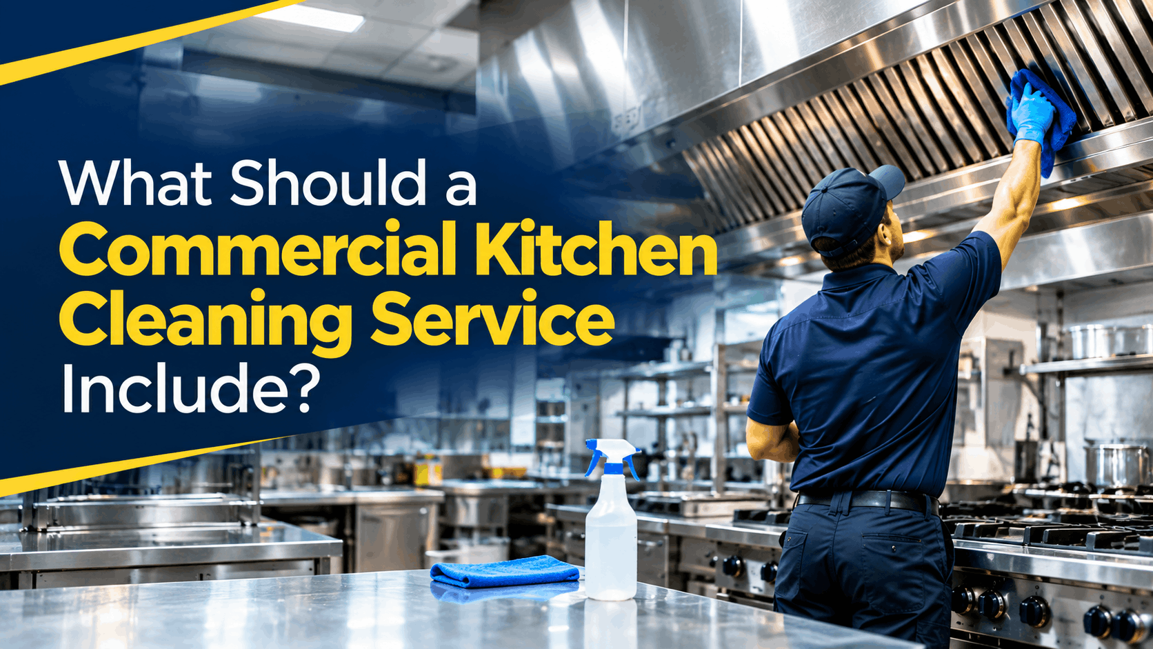 Commercial Kitchen Deep Cleaning