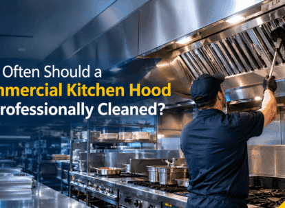 Hood vent cleaning services in College Station, Texas