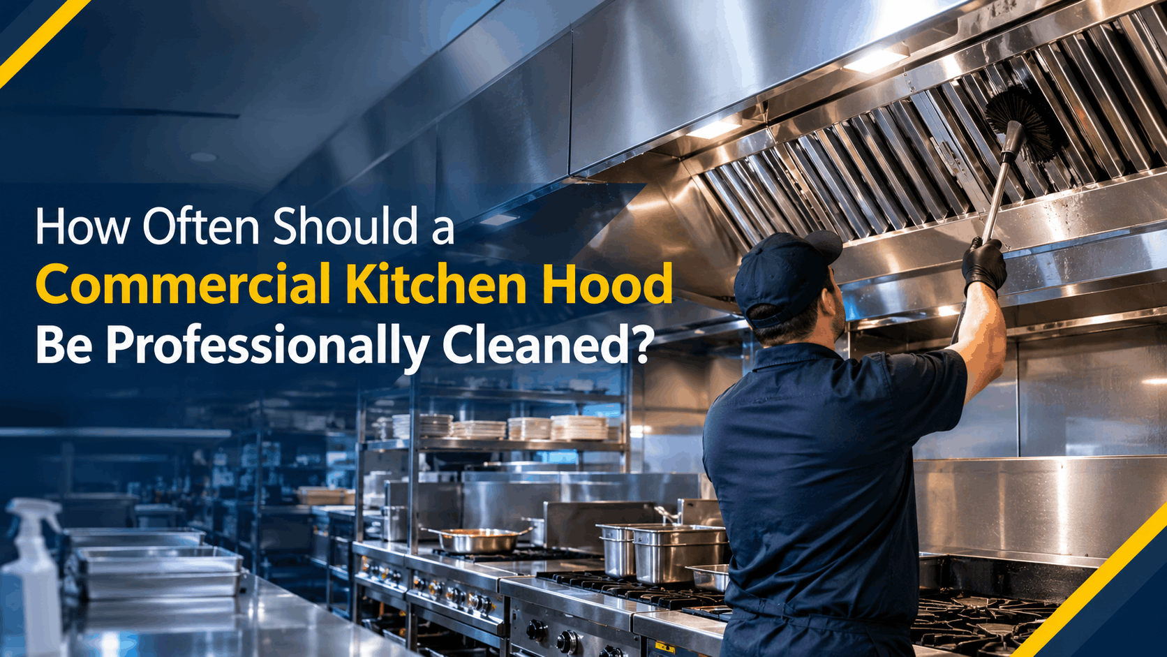 Hood vent cleaning services in College Station, Texas